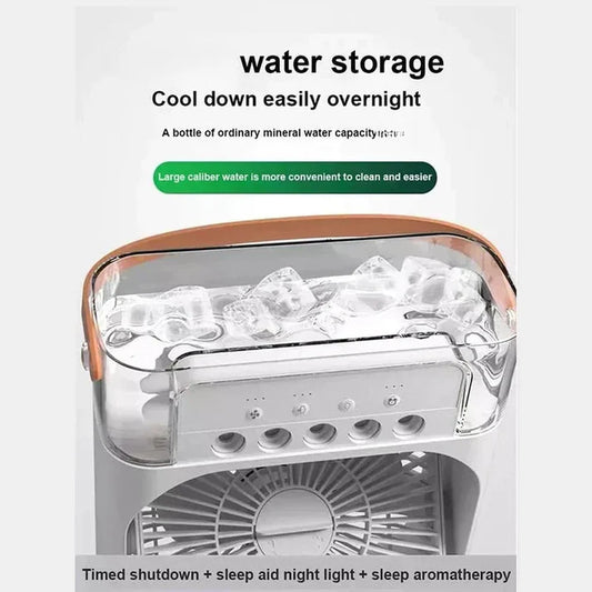 Portable Air Cooler Fan – Mini Personal Cooling Fan with Powerful Airflow ❄️🌬️