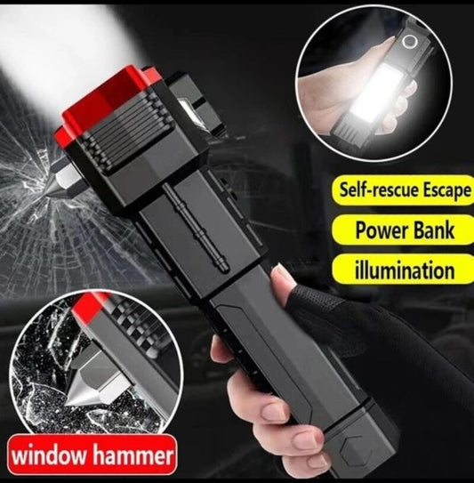 5IN1 Hummer Torch | Multi-Function Emergency & Outdoor Flashlight
