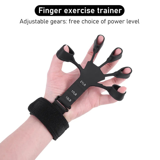 Adjustable Finger Gripper – Hand Grip Strengthener for Gym & Home Use
