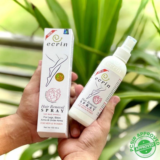 Ecrin Hair Removal Spray – Instant, Painless & Smooth Skin Solution