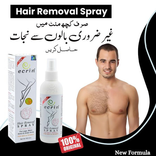 Ecrin Hair Removal Spray – Instant, Painless & Smooth Skin Solution